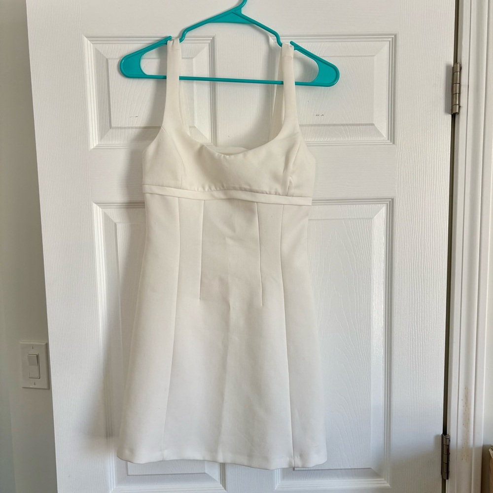 White Sleeveless Zara Dress